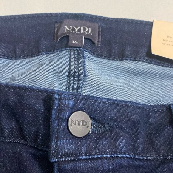 NYDJ Women's Barbara Bootcut LiftXTuck Technology Blue Jean Pants Size 16 - Picture 5 of 9